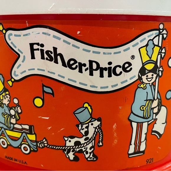FisherPrice Toys Vintage Fisher Price Marching Band Drum Set 92